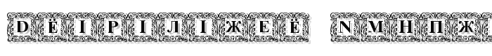 DSInitials Normal font